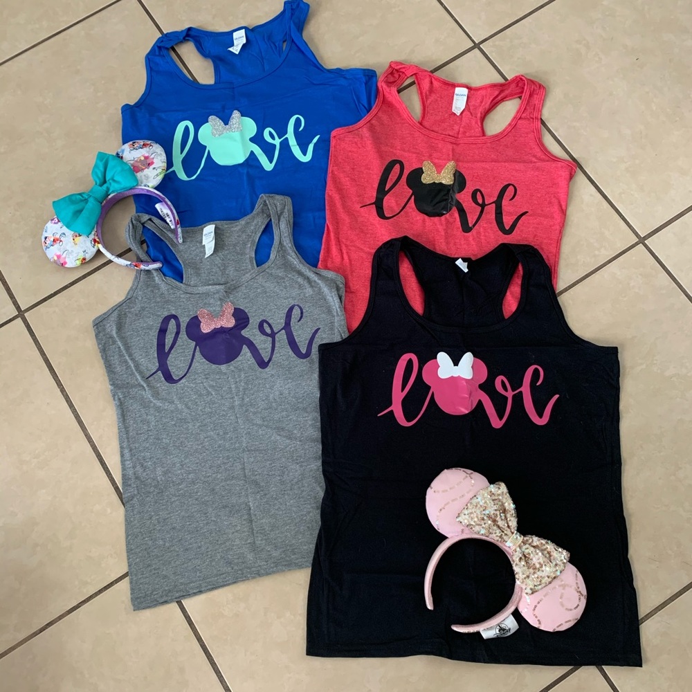 Disney Love tank top
